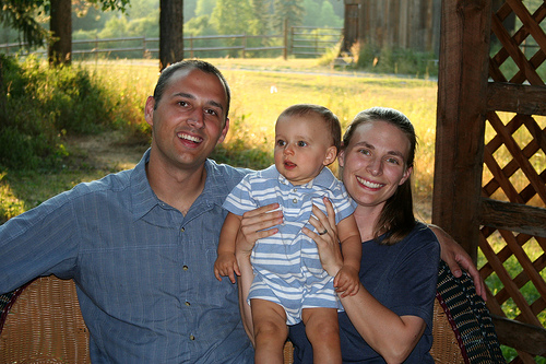 Aaron and his family